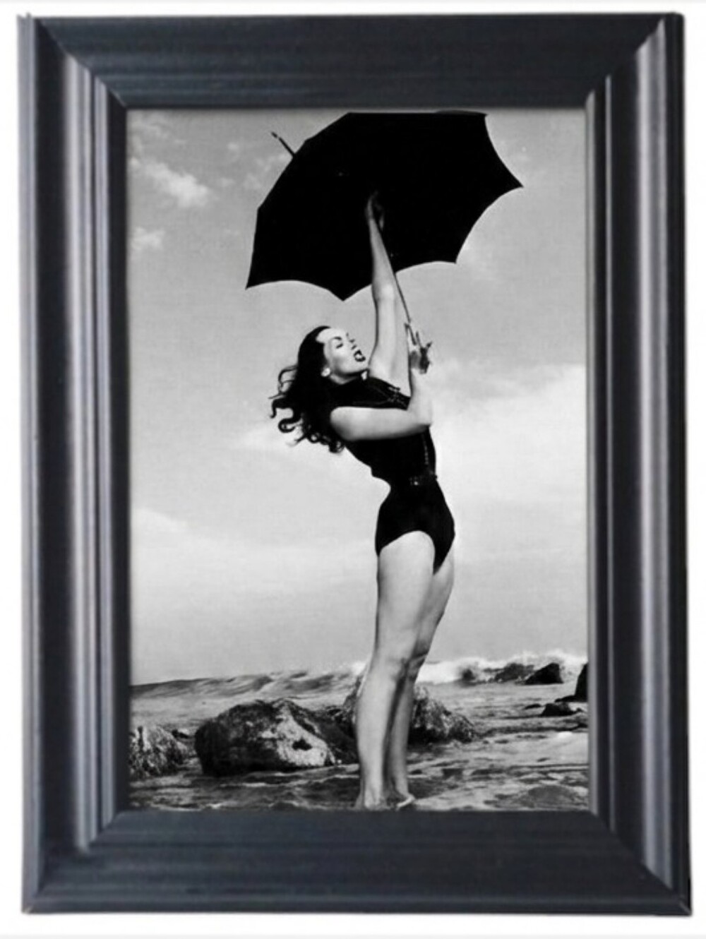 Vampira Rare Vintage Horror Gothic Punk Witchy Goth Beautiful beauty portrait